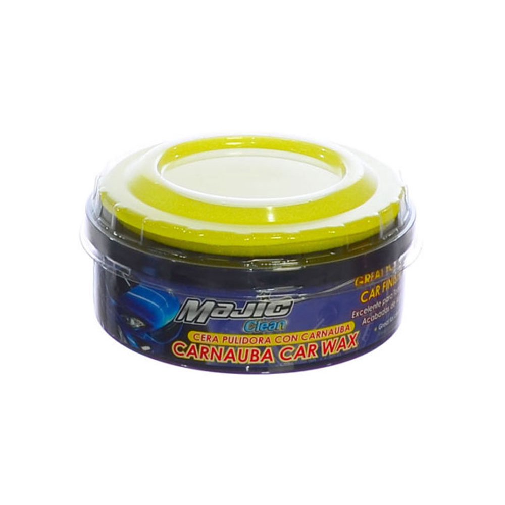 Majic Clean Carnauba Car Wax Paste, Car Polishing Compound 10 Oz