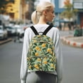 thumbnail image 7 of FORMRS Mini Backpack Purse for Women Travel Daypack Casual Shoulder Bag, Orange Tree, 7 of 7