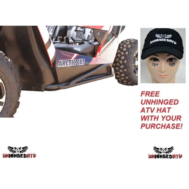 Dragonfire Rock Solid Rock Sliders Arctic Cat WildCat Sport 2015-2017 Fits