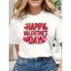 thumbnail image 1 of Camisetas gráficas de Feliz Día de San Valentín, algodón suave, elegante, informal, de manga corta, cuello redondo, camiseta deportiva de ocio, 1 of 6