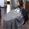 thumbnail image 4 of Barber Hair Cutting Cape, Professional Salon Hairdressing Gown with Snap Closure, 4 of 5