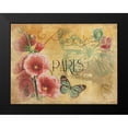 thumbnail image 2 of Grey, Jace 18x15 Black Modern Framed Museum Art Print Titled - Paris Postcard 2, 2 of 5