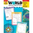 thumbnail image 1 of Evan-Moor Educational Publishers 3720 The World Reference & Map Forms, 1 of 1