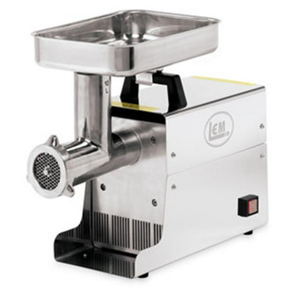 YCS 17801 LEM 12 lbs 0.75 HP Stainless Steel Electric Meat Grinder