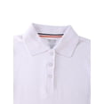 thumbnail image 3 of Smith's American Girls' S/S Polo Shirt Color: white Size: 3t, 3 of 4