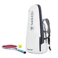 thumbnail image 3 of Graflsoa SANXDI Unisex Blue-Grey Nylon Tennis Backpack with 3-Racket Capacity for Fitness Enthusiasts, 3 of 6