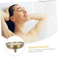 thumbnail image 3 of Cabezal De Ducha Retro De Cobre Rociador De Lluvia Para Baño Ducha De Estilo Vintage Con Salida De Agua Cascada Fácil Instalación Y Limpieza, 3 of 9