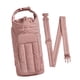 thumbnail image 4 of Bolsa para botella de agua con accesorios para taza, bolsillo para teléfono móvil y funda para botella. Rosa intenso, 4 of 9