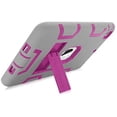 thumbnail image 4 of Mignova pour iPad Mini 1/2/3 Étui, Robuste Antichoc Résistant aux Impacts Convivial pour Enfants Étui Hybride Robuste de Protection avec Support Intégré pour Apple iPad Mini 1/Mini 2/Mini 3 (Gris/rose), 4 of 7
