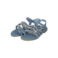 thumbnail image 5 of New Women Strappy Chained Toe Ring Flat Sandal - 17876 By Cape Robbin, 5 of 6