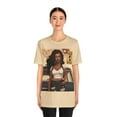 thumbnail image 3 of Vintage Candy's Brand of Rebel Flower Women's Short-Sleeve Crewneck TShirt, 3 of 6