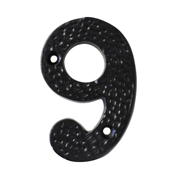 RCH Hardware NO-IR831-75 Iron House Number, 3 Inch, Black - Walmart.com - Walmart.com