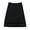 Black-L, variant on Knee Length Half Slips Skirt for Women Underskirt Slip Skirt with Lace Trim Elegant Under Dresses Petticoat Underwear