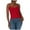 Red, variant on SHITINN 4x Undershirt Running Women Women's Solid Color Elastic Inner Layer with Thin Chest Pad Can Be Worn On The Outside As A Base Shirt with A Camisole Vest