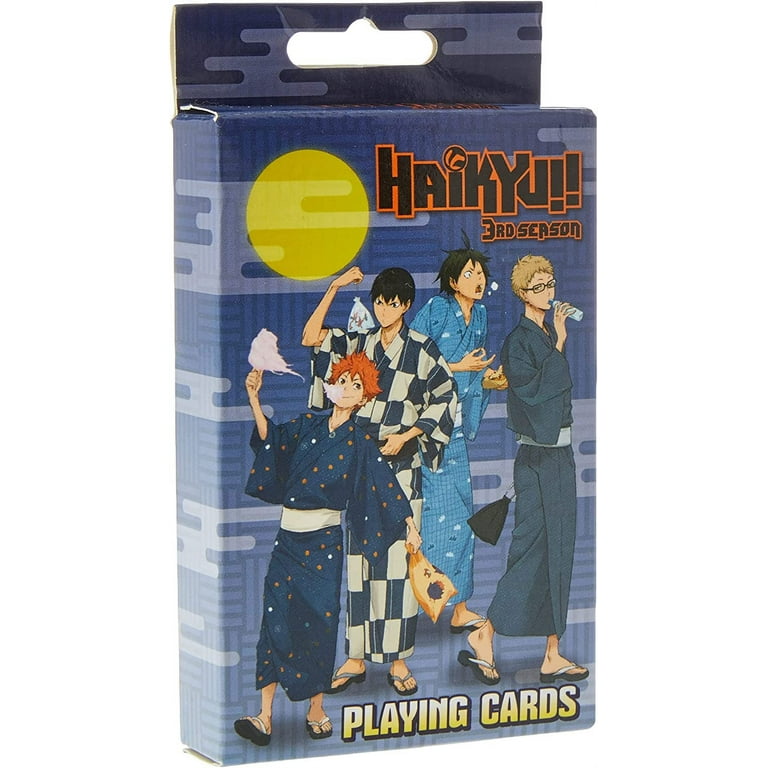 Playing Cards - Haikyu!! - Yukata Group New Licensed ge51691