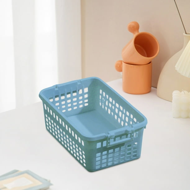 Sundry Storage Box Plastic Basket Home Cabinet Storage Basket Snacks Toys Large Storage Storage Boxes Basket