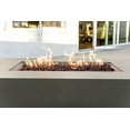 thumbnail image 4 of AMS Fireplace Creations 66" Light Gray Sedona Fire Pit Table w/ Pullout Propane Tank Drawer, 4 of 9