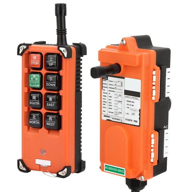 Transmisor de control remoto industrial NikouMX Receptor inalámbrico 380 V