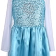 thumbnail image 4 of Little Girls Princess Fancy Dress Party Costume with Accessories,Child 4T, 4 of 6