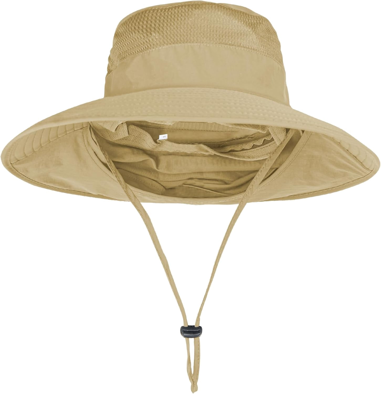 Stcylzfu Breathable UPF 50+ Fishing & Safari Hat with Wide Brim and Protective Neck Flap for Extended Sun Exposure