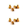 thumbnail image 3 of Scienceny 4 piezas tapas de vástago de válvula de neumático accesorios de cobertura universales componentes modificados reemplazar la cubierta Dorado 2piezas, 3 of 6
