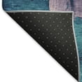 thumbnail image 5 of Addison Rugs Mayfield Premium Machine Washable Transitional Abstract Merlot Rectangle Rug, 3' x 5', 5 of 6