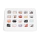 thumbnail image 4 of Adorno de piedras preciosas, 20 tipos de piedras preciosas de cristal, colección de rocas para niños, kit de gemas minerales fiel a su promesa, 4 of 12