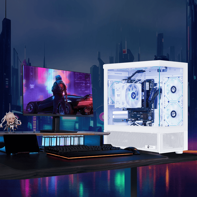 Ningmei Lumishore Gaming PC AMD Ryzen 7 5700G 16GB RAM 1TB
