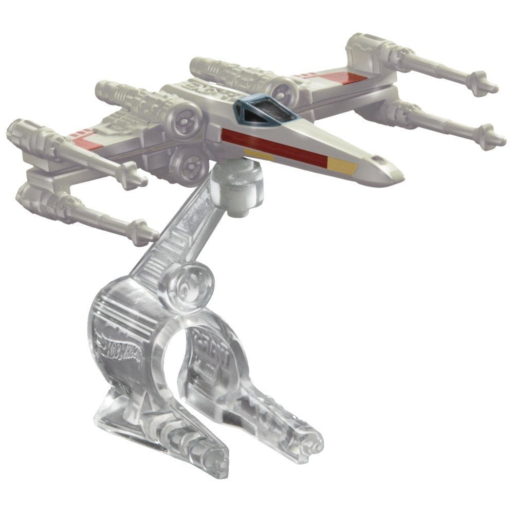 Disney Mattel Star Wars Hot Wheels Star Space Ships Tie X Wing Fighter Falcon 