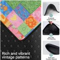 thumbnail image 3 of Pioneer Flower Floral Print Pattern Kitchen Rugs Sets Of 3,Kitchen Runner Rugs Non Skid Washable,Decorative Kitchen Floor Mats for Kitchen,Sink,Laundry,17X30 Inch + 17X47 Inch + 17X59 Inch, 3 of 6