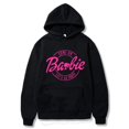 thumbnail image 1 of Barbie Let S Go Printed Pattern Ebay Plus Fleece Sweatshirt Hoodie, 1 of 2