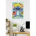 thumbnail image 2 of Disney Lilo and Stitch: Pattern Clash - Stitch Wall Poster with Push Pins, 22.375" x 34", 2 of 4