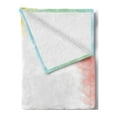 thumbnail image 2 of School Soft Flannel Fleece Blanket, Digital Drawing Illustration of Realistic Colorful Pencils on Pastel Tone Backdrop, Cozy Plush for Indoor and Outdoor Use, 50" x 70", Multicolor, by Ambesonne, 2 of 5