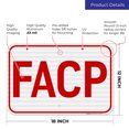 thumbnail image 3 of FACP Sign,, 3 of 5