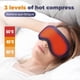 thumbnail image 2 of Mascarilla de Masaje y Compresa Caliente para Ojos, Masajeador Eléctrico para Ojos con Calefacción para Aliviar la Fatiga Visual, las Ojeras y las Antifaces para Dormir, 2 of 8