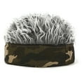 thumbnail image 1 of Diadema con peluca corta BuyWeek para hombre sombrero con peluca artificial rendimiento confiable, 1 of 13