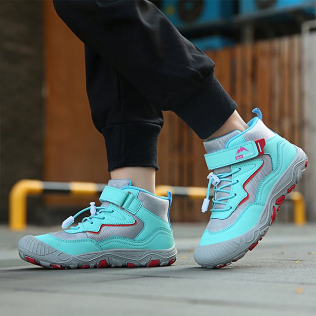Botas de Tobillo Botas de Nieve con Forro Cálido Niños PU Antideslizante para Niños Niñas (28) Azul Claro Azul DQrwqpou Tenis De Mujer Tenis De Hombre