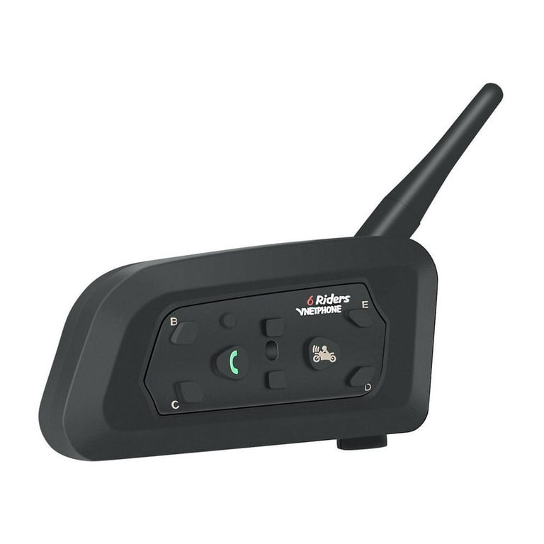 Vnetphone V6 Motorcycle Helmet Bluetooth Intercom Headset, Pack