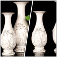 thumbnail image 2 of EeaseMX Jarrón de cerámica de estilo clásico con contenedor decorativo para arreglos florales., 2 of 7