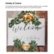 thumbnail image 4 of Kit de flores artificiales Injueey guirnaldas peonía realista decoración de pared Blanco 80cm, 4 of 6