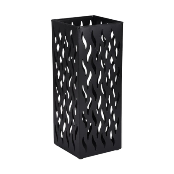 TISHITA Rectangular Umbrella Storage Rack Multipurpose for Office Home Use Courtyard Black