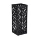 thumbnail image 1 of Contenedor de almacenamiento de almacenamiento de rectangular Contenedor de almacenamiento Hollow Patrón hueco Multifunción Flores secas no Negro, 1 of 8