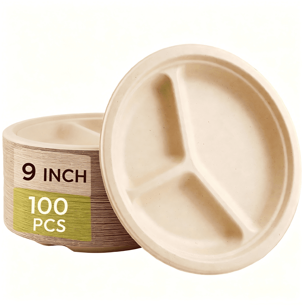 Hefty Small Soak-Proof Styrofoam Dinner Plates, 6
