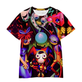 thumbnail image 4 of Magic Numbers Circus Short Sleeve, Cartoon Animation 3D Printing Breathable Loose T-shirt-Youyoupin, 4 of 4