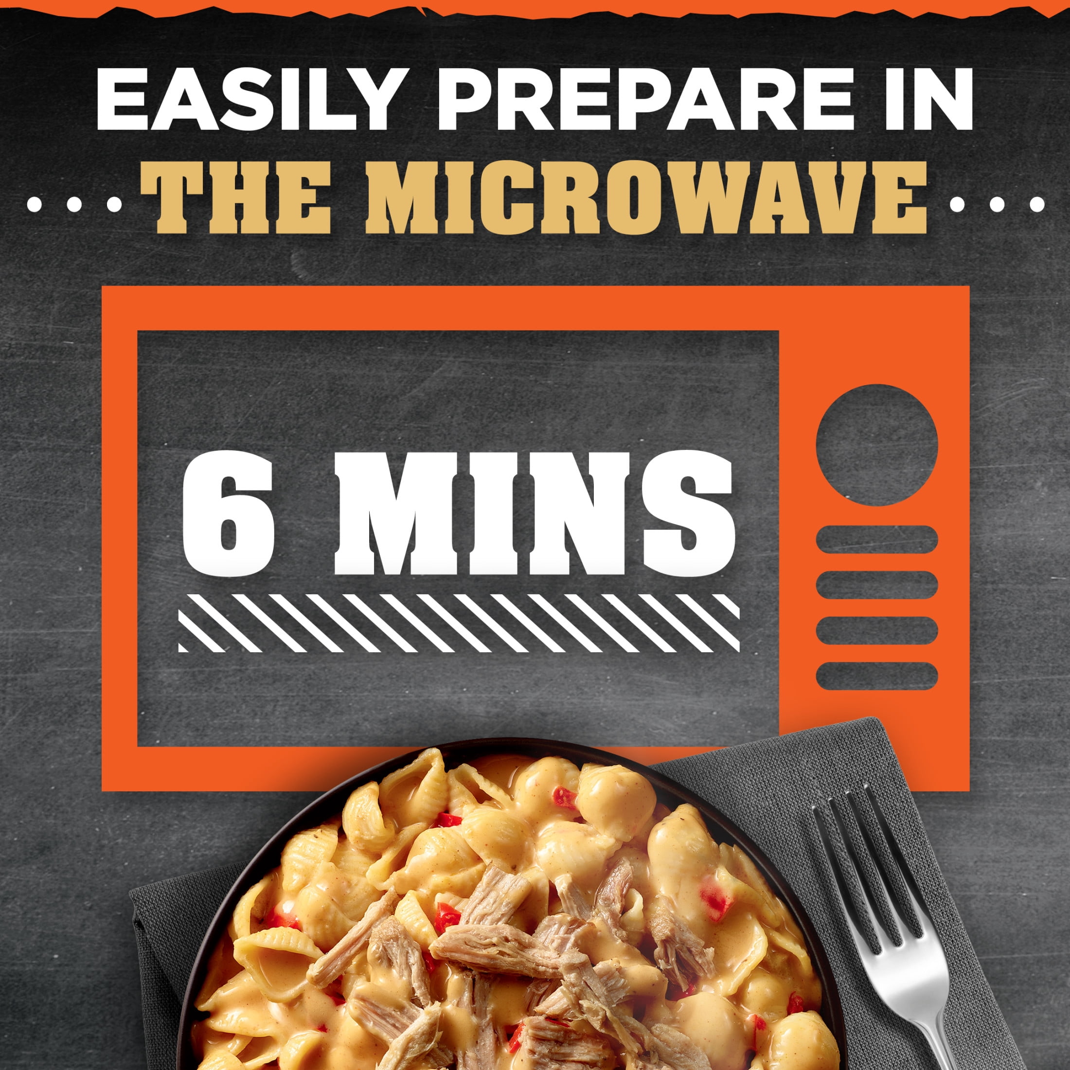 Devour Big Bowl Spicy Gochujang Pork Mac & Cheese, 14 oz Box