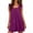 A00_Purple, variant on Vetsdori Sleeveless Mini Dresses for Women's Pleated Plain Slip Dress Summer Black Square Neckline Tank,Beach Sundress Womens Dresses