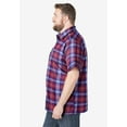 thumbnail image 3 of KingSize Men's Big & Tall Short-Sleeve Plaid Sport Shirt, 3 of 6
