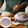 Kinaerty Collapsible Silicone Bread Proofing Basket NonStick Space