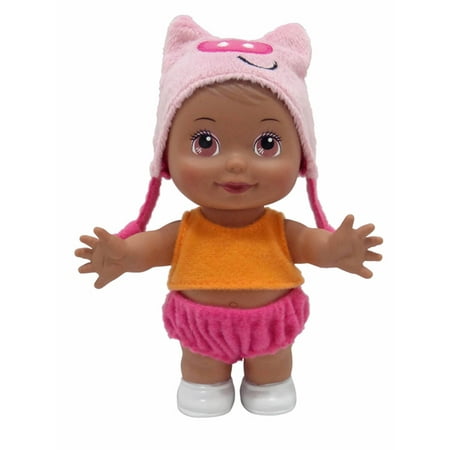 My Sweet Love 5.5-inch Animal Friends Doll, African American, Pig