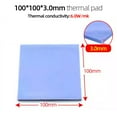 thumbnail image 1 of 100mm 6.0W/mK PC Computer Processor GPU CPU Heatsink Cooling Thermal Pad High Performance 0.5/1/1.5/2/2.5/3mm Multi Thickness HP200 3.0MM, 1 of 6